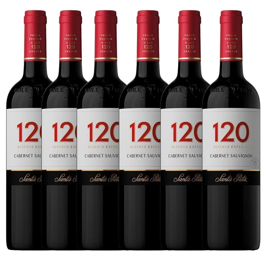 Vinho Tinto Chileno 120 Reserva Especial Cabernet Sauvignon 750ml - Cx 6