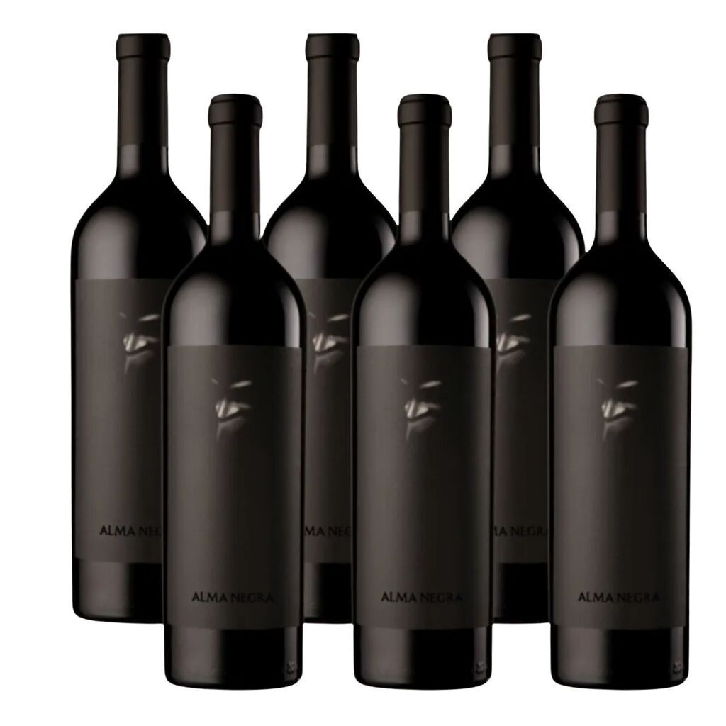 Vinho Tinto Argentino Alma Negra Misterio Blend 750ml - Cx 6