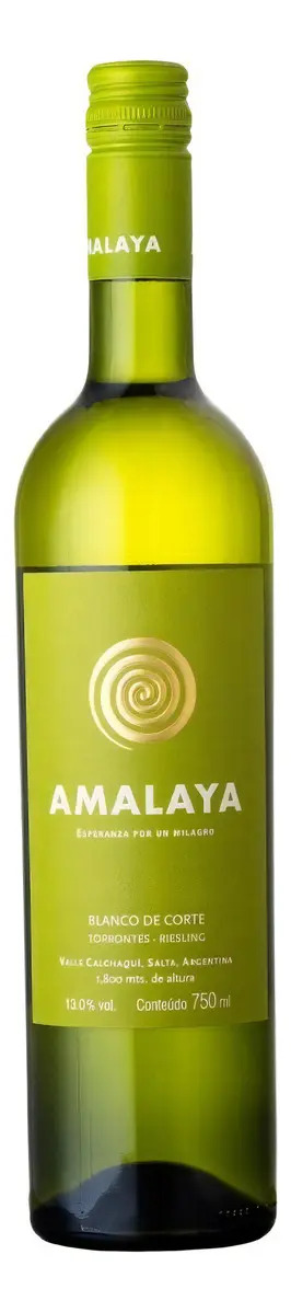Vinho Branco Argentino Amalaya Blanco de Corte Torrontés Riesling 750ml - Cx 6