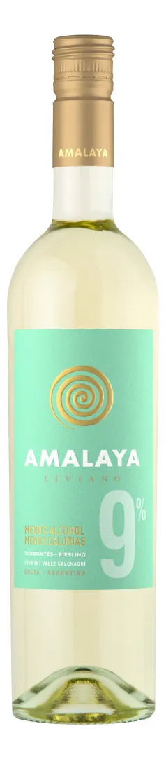 Vinho Branco Argentino Amalaya Liviano Torrontés e Riesling 750ml - Cx 6