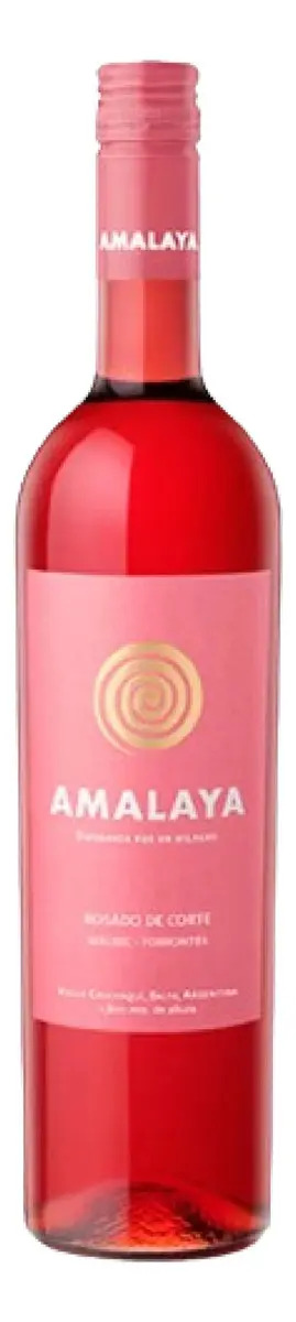 Vinho Rosé Argentino Amalaya Rosado de Corte Malbec Torrontés 750ml - Cx 6