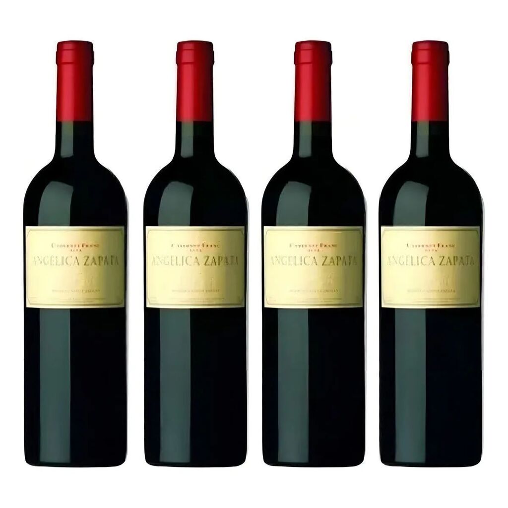 Vinho Tinto Argentino Angelica Zapata Cabernet Franc 750ml - Outlet (rótulo danificado)