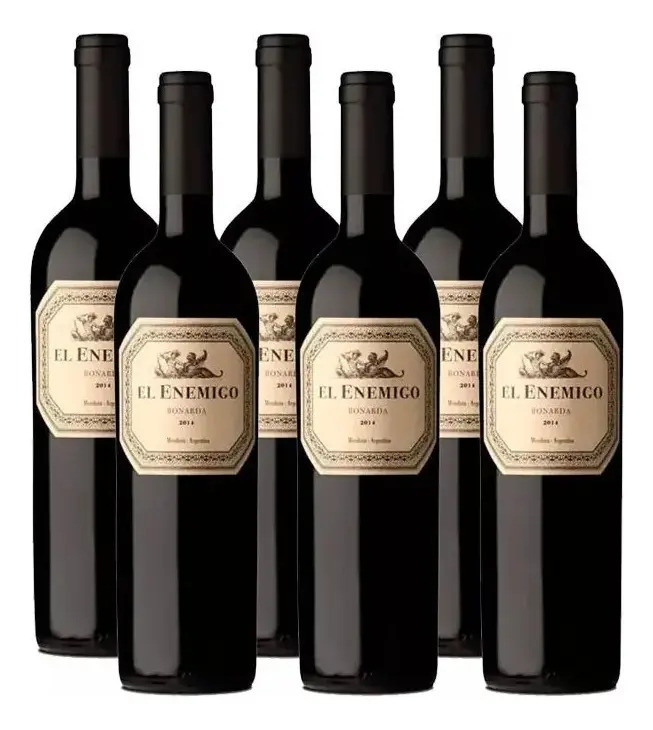Vinho Tinto Argentino El Enemigo Bonarda 750ml - Cx 6