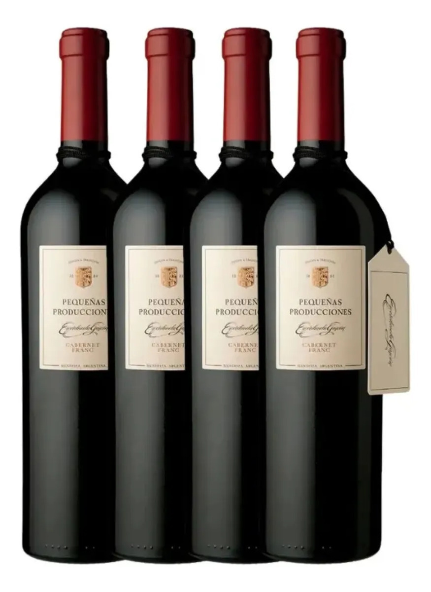 Vinho Tinto Argentino Pequeñas Producciones Cabernet Franc 750ml - Cx 4