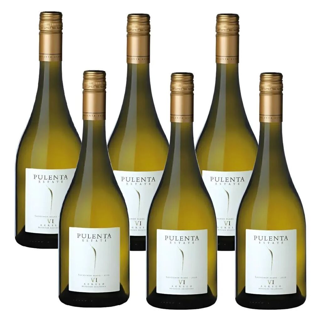 Vinho Branco Argentino Pulenta Estate Sauvignon Blanc 750ml - Cx 6