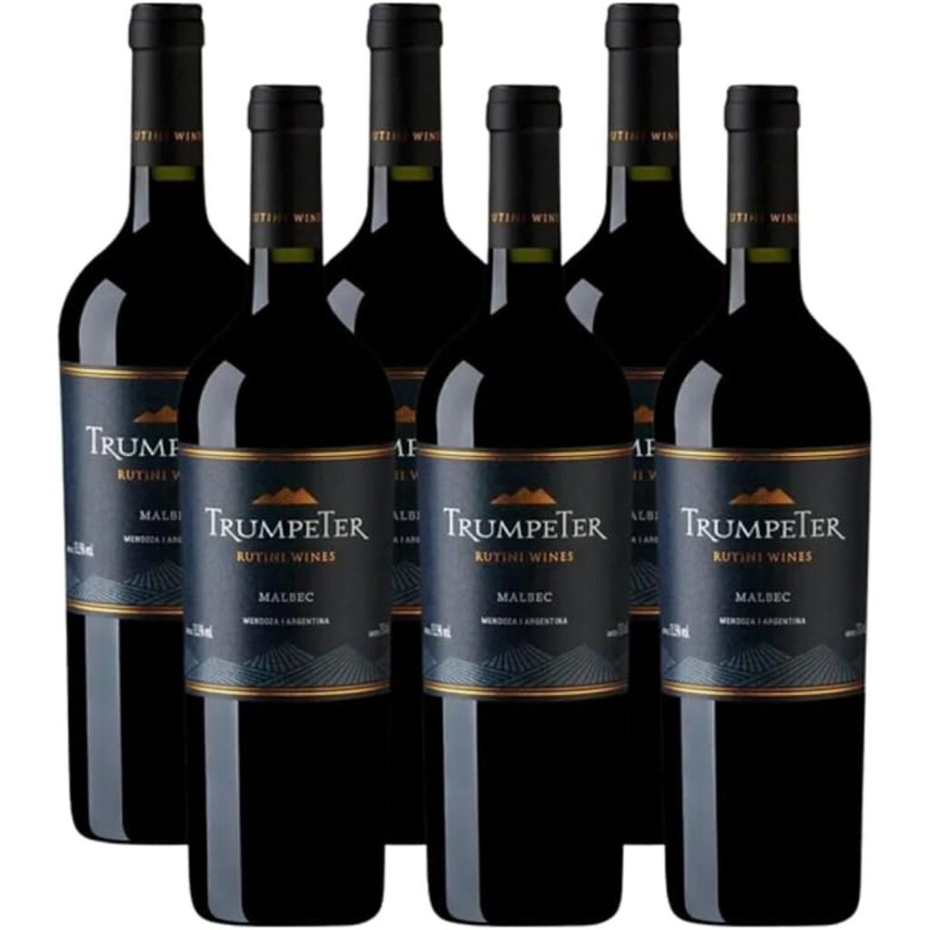 Vinho Tinto Argentino Trumpeter Malbec 750ml - Cx 6