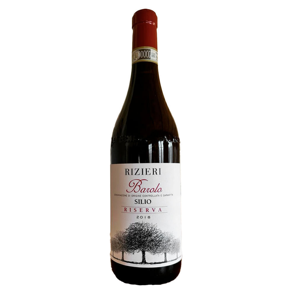 Vinho Tinto Italiano Barolo Silio Riserva DOCG 750ml - Cx 6