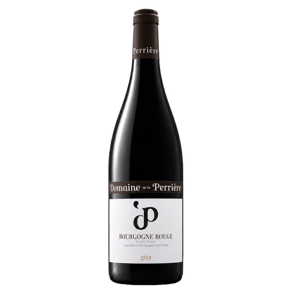 Vinho Tinto Francês Bourgogne Pinot Noir Perrière AOP 750ml - Cx 6