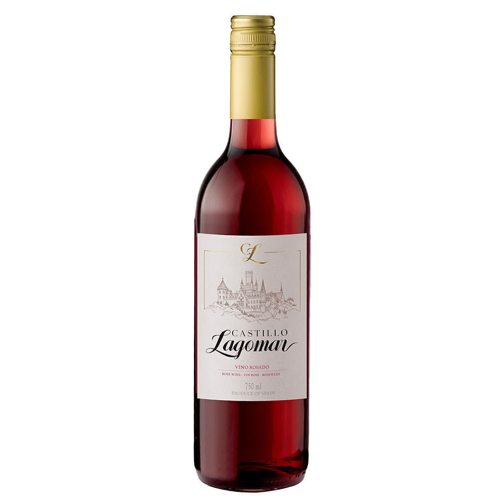 Vinho Rosé Espanhol Castillo Lagomar 750ml - Cx 12