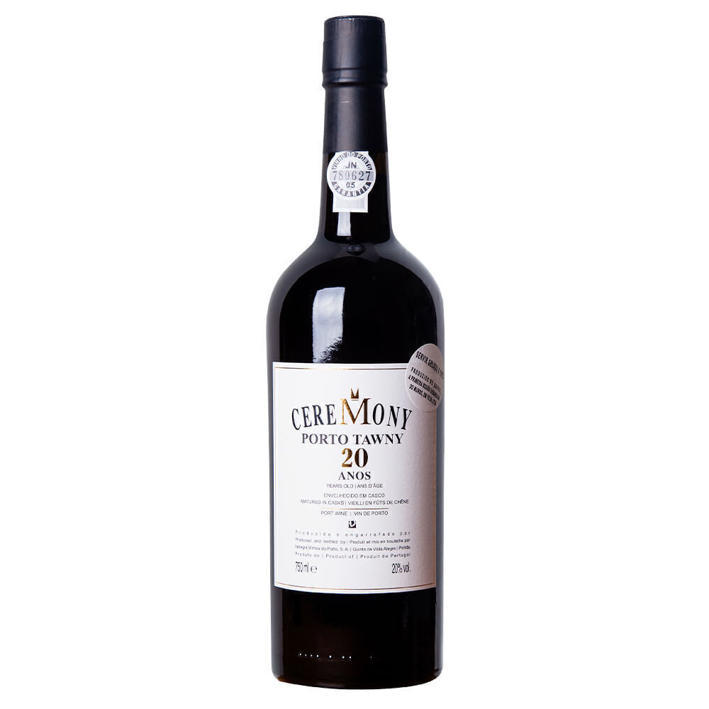 Vinho do Porto Português Ceremony 20 Anos Tawny 750ml - Cx 6