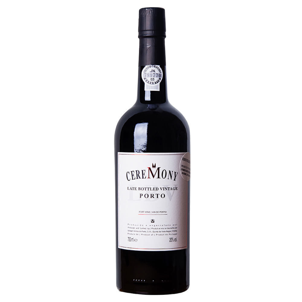 Vinho do Porto Português Ceremony LBV 750ml - Cx 6