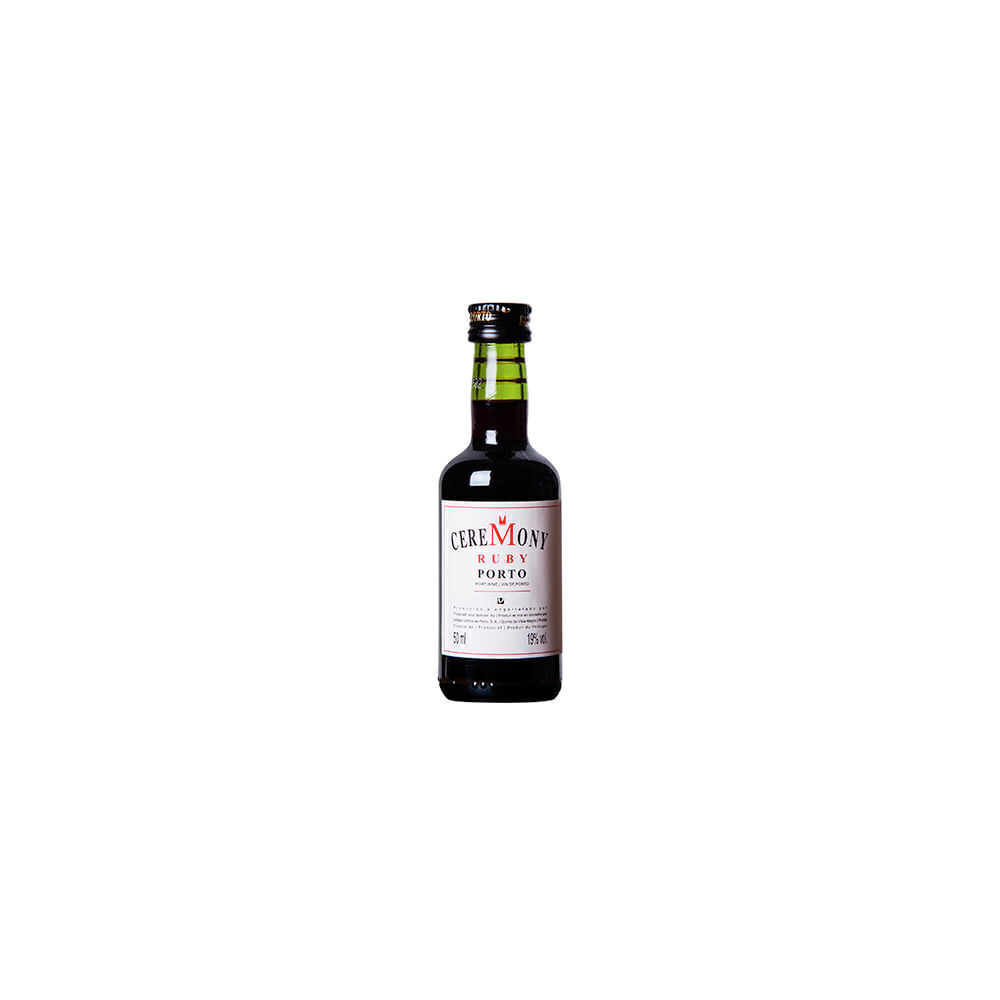 Vinho do Porto Português Ceremony Ruby 50ml - Cx 6