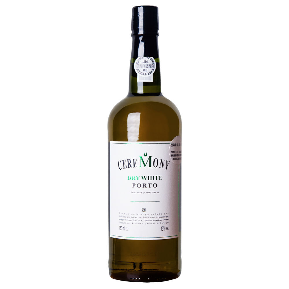 Vinho do Porto Português Ceremony Seco 750ml - Cx 6