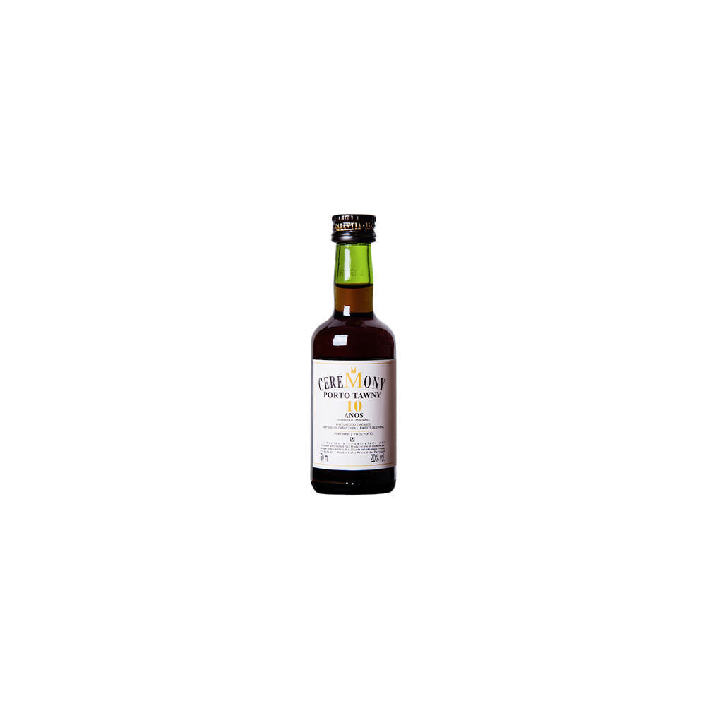 Vinho do Porto Português Ceremony Tawny 10 Anos 50ml - Cx 6