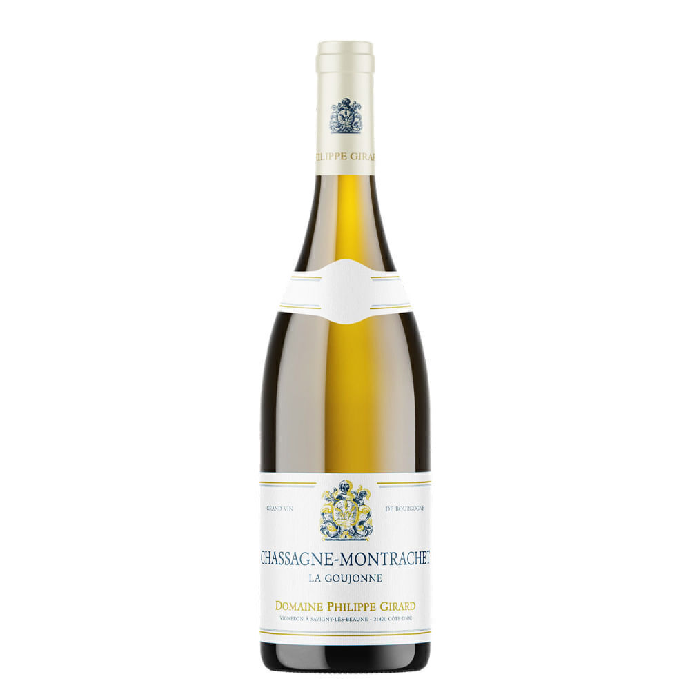 Vinho Branco Francês Chassagne-Montrachet La Goujonne Girard 750ml - Cx 6