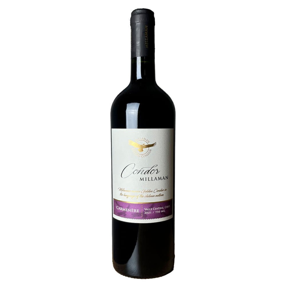 Vinho Tinto Chileno Condor Carménère 750ml - Cx 6