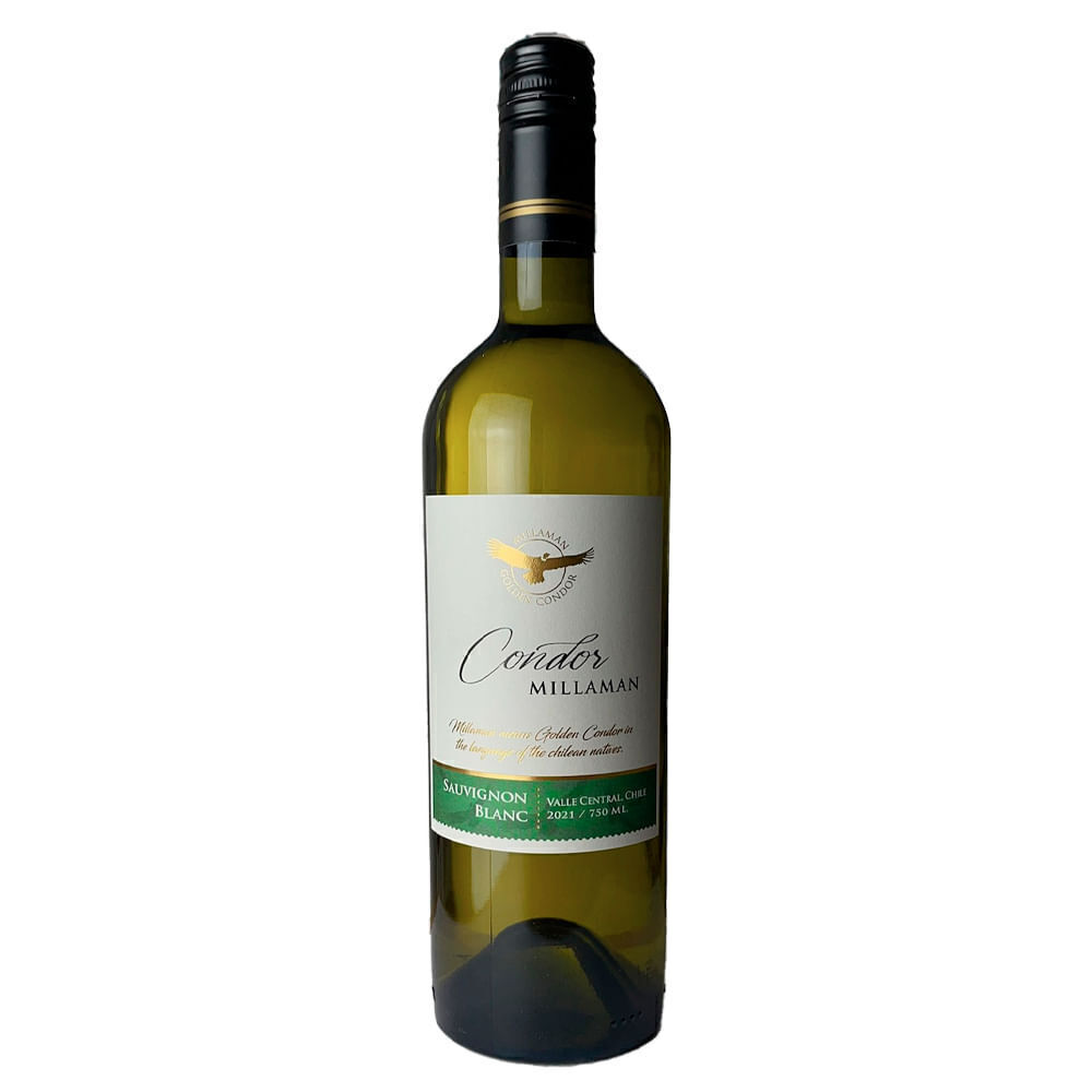 Vinho Branco Chileno Condor Sauvignon Blanc 750ml - Cx 6