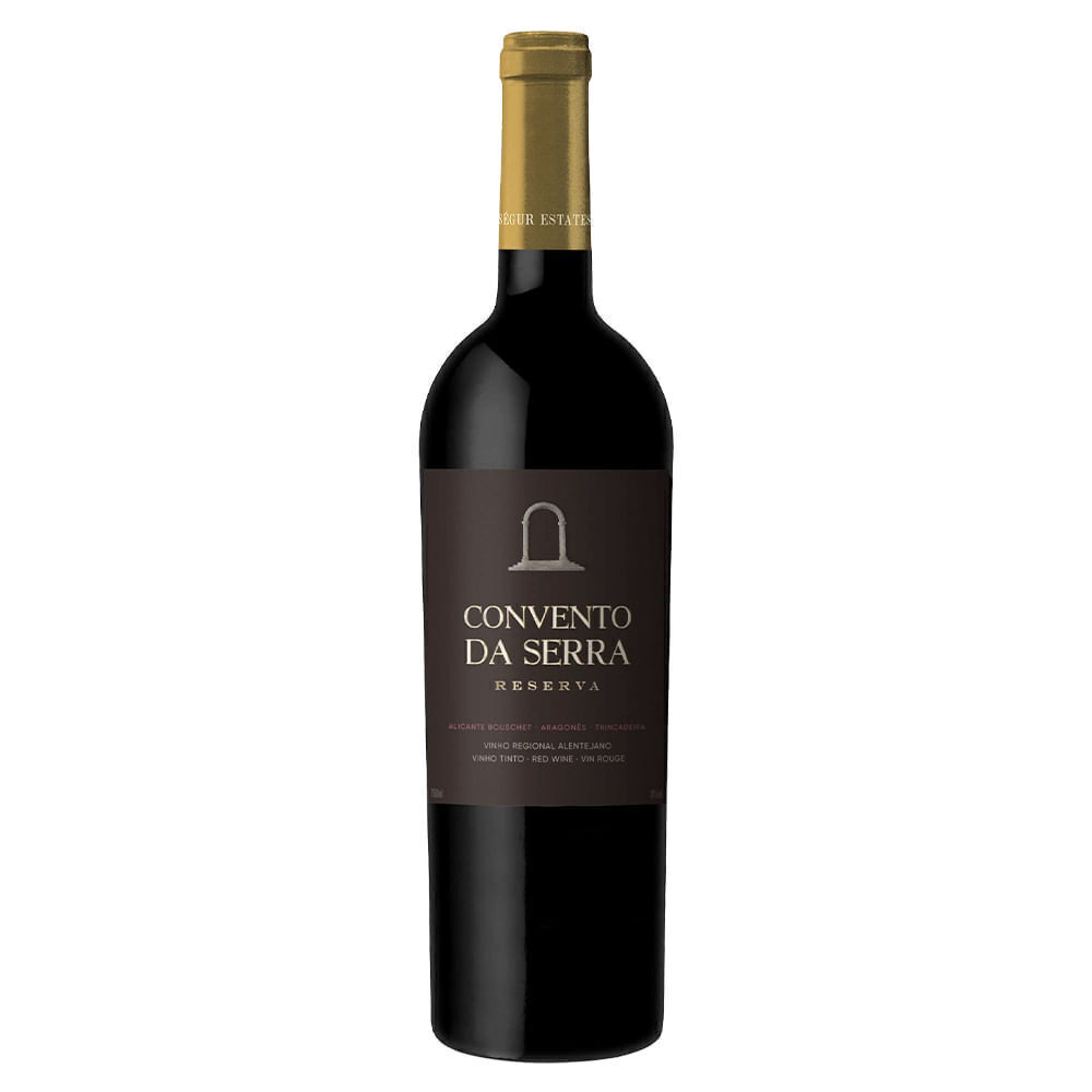 Vinho Tinto Português Convento da Serra Reserva 750ml - Cx 6
