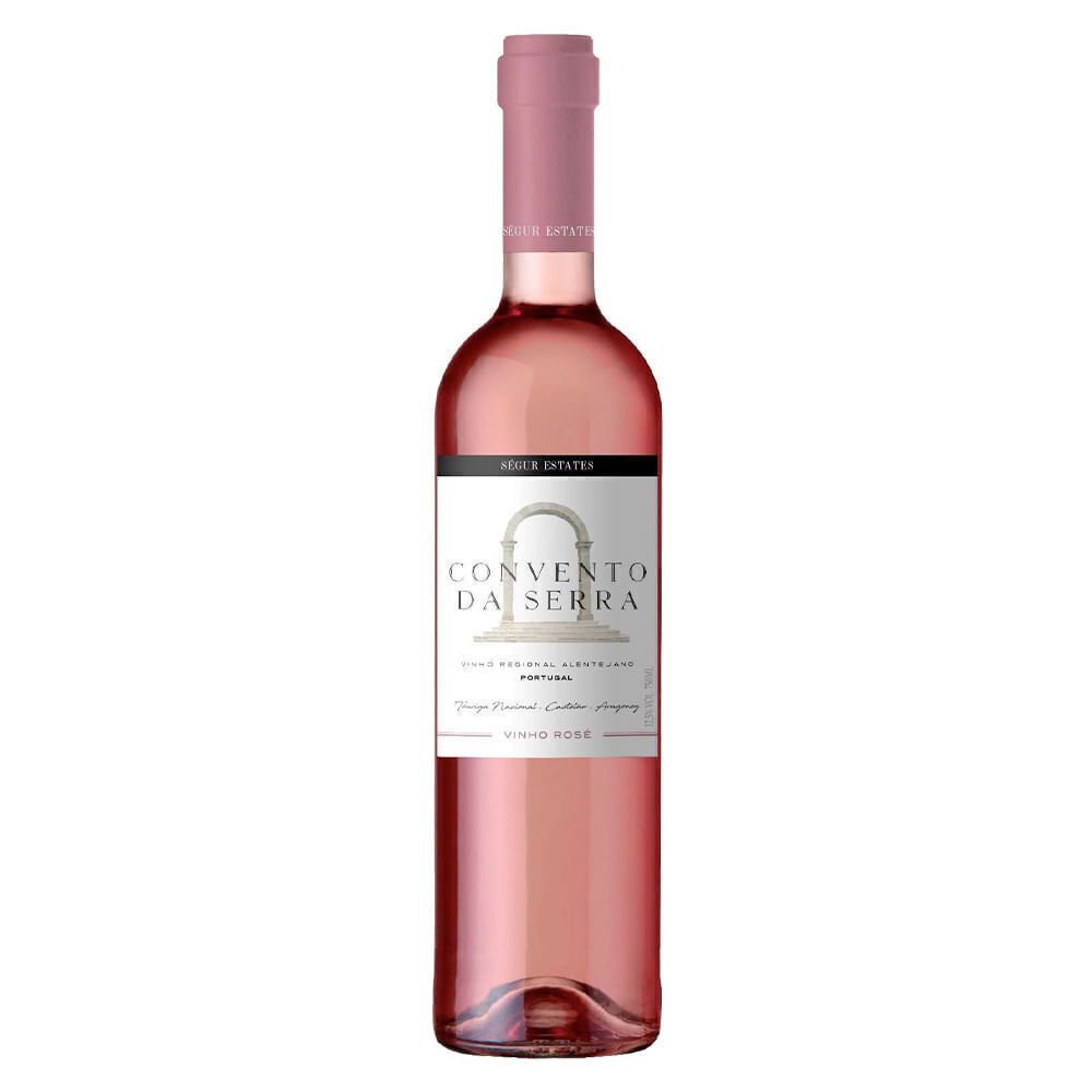 Vinho Rosé Português Convento da Serra 750ml - Cx 6