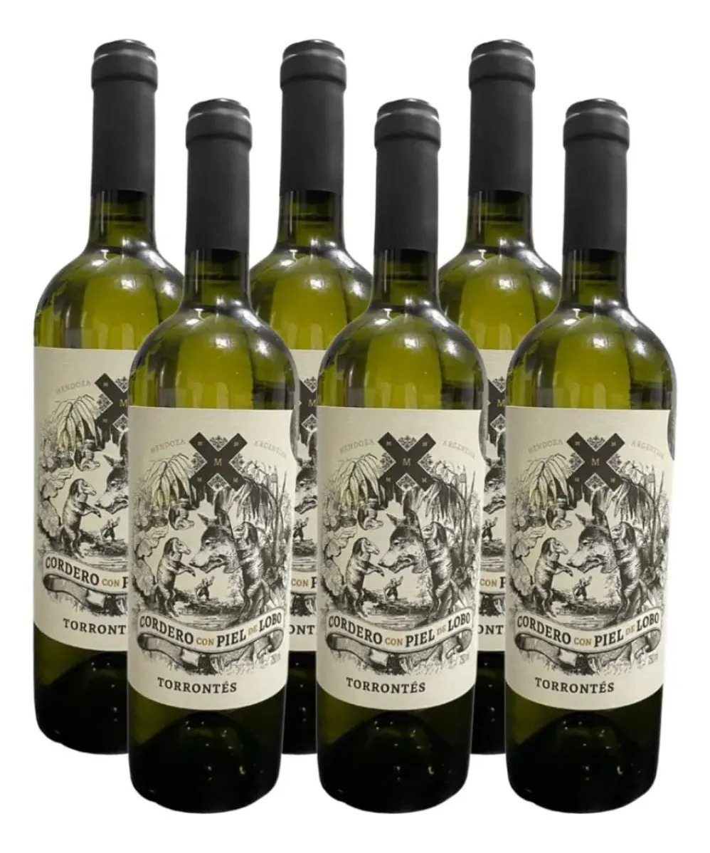 Vinho Branco Argentino Cordero Con Piel de Lobo Torrontés 750ml - Cx 6