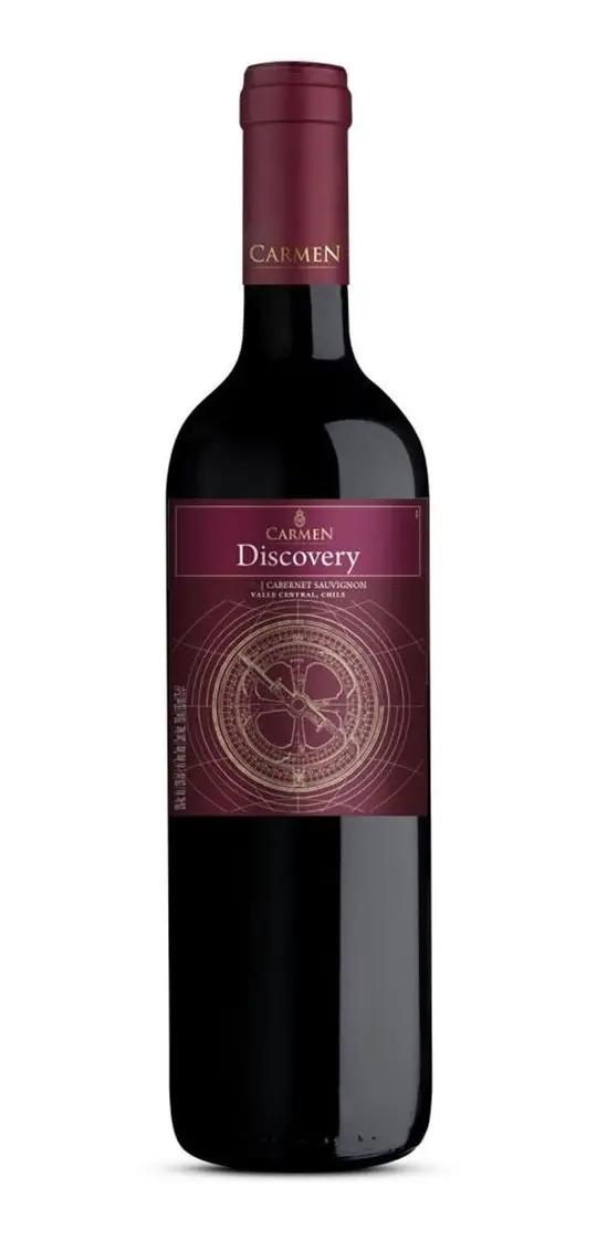 Vinho Tinto Chileno Carmen Discovery Cabernet Sauvignon 750ml - Cx 6