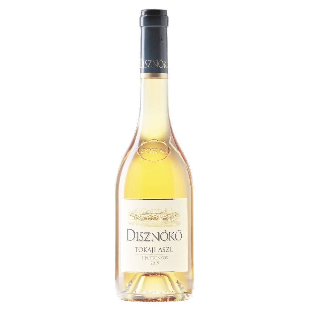 Vinho Branco Húngaro Disznókö Tokaji 5 Puttonyos 500ml - Cx 6