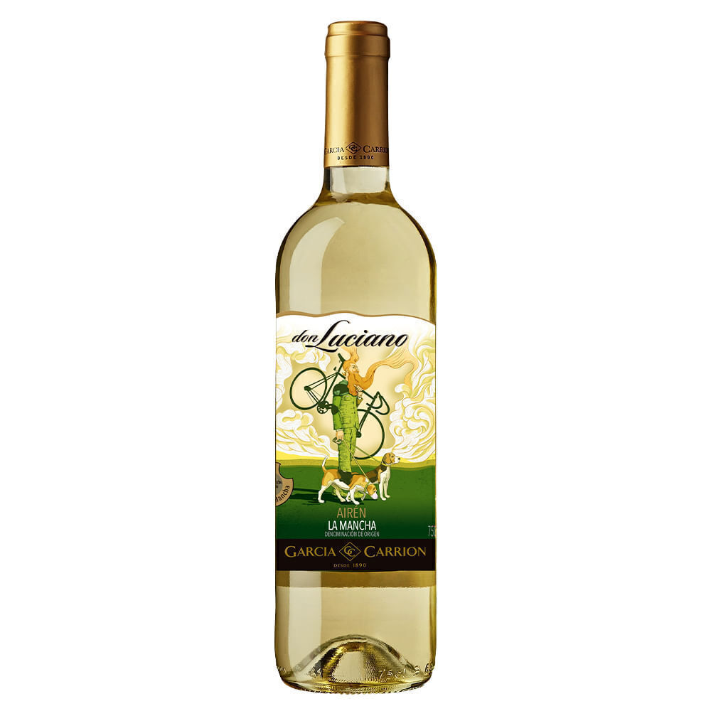 Vinho Branco Espanhol Don Luciano Airén 750ml - Cx 6