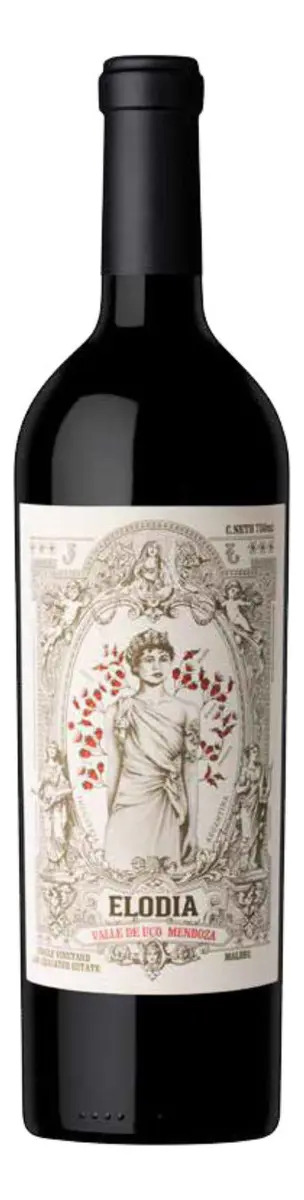Vinho Tinto Argentino Elodia Finca Chacayes Malbec 750ml - Cx 6
