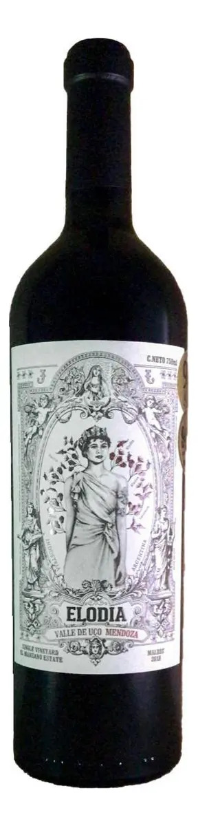 Vinho Tinto Argentino Elodia Finca El Manzano Malbec 750ml - Cx 6