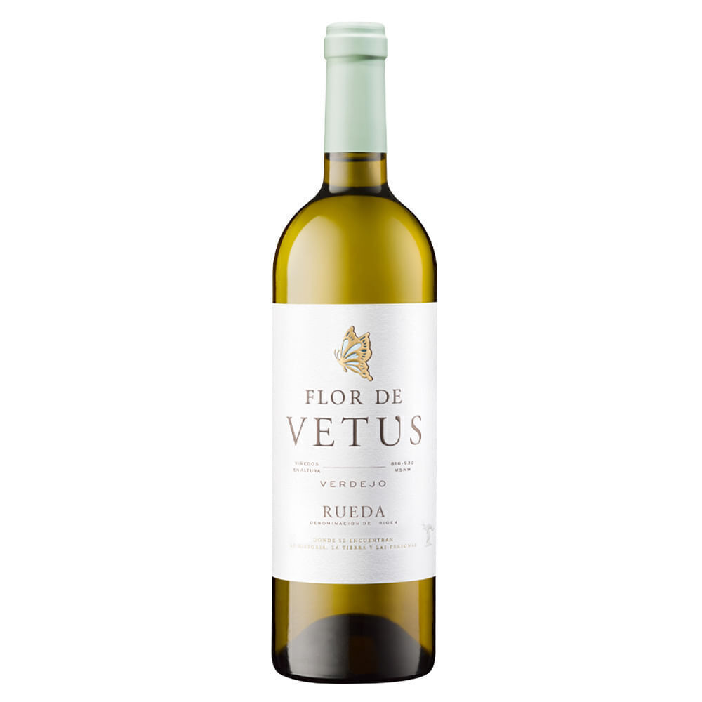 Vinho Branco Espanhol Flor de Vetus Verdejo 750ml - Cx 12
