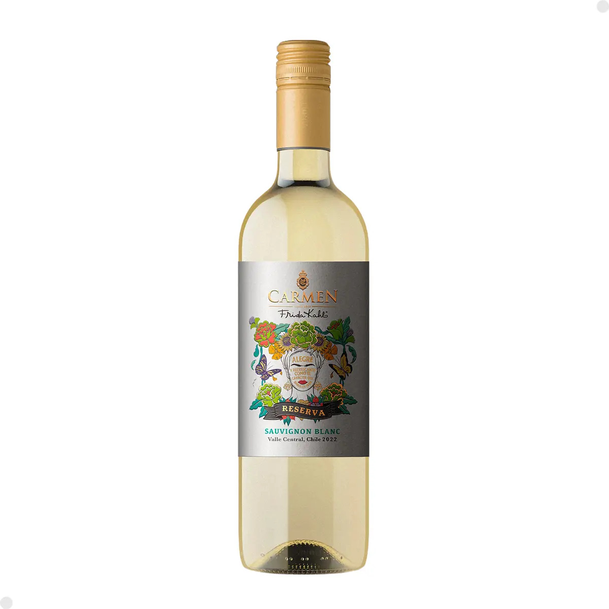 Vinho Branco Chileno Frida Kahlo Carmen Sauvignon Blanc 750ml - Cx 6