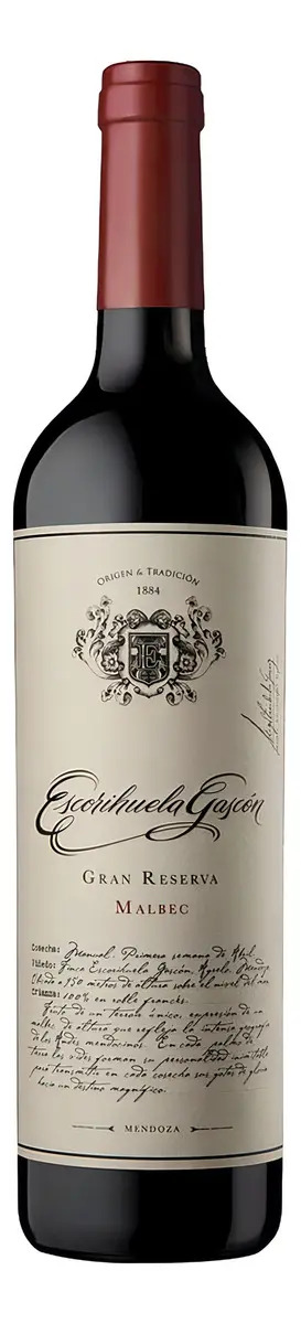 Vinho Tinto Argentino Escorihuela Gascon Gran Reserva Malbec 750ml - Cx 6