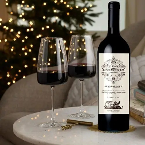 Vinho Tinto Argentino Gran Enemigo Gualtallary Cabernet Franc 750ml - Cx 6