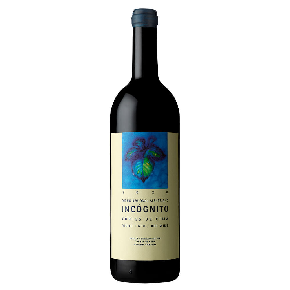 Vinho Tinto Português Incógnito 750ml - Cx 6