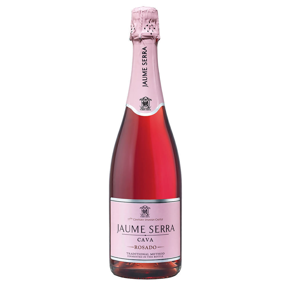 Espumante Rosé Espanhol Jaume Serra Brut 750ml - Cx 6