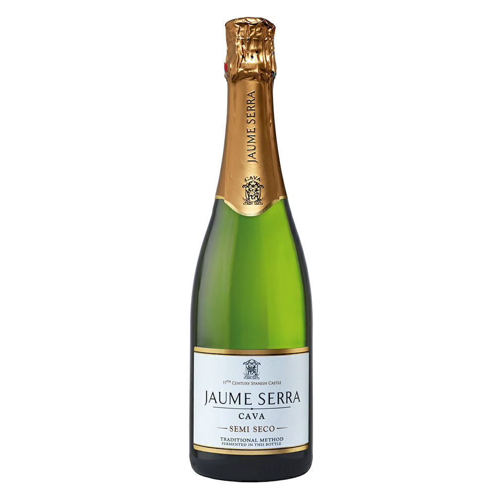 Espumante Espanhol Jaume Serra Semi Seco 750ml - Cx 6