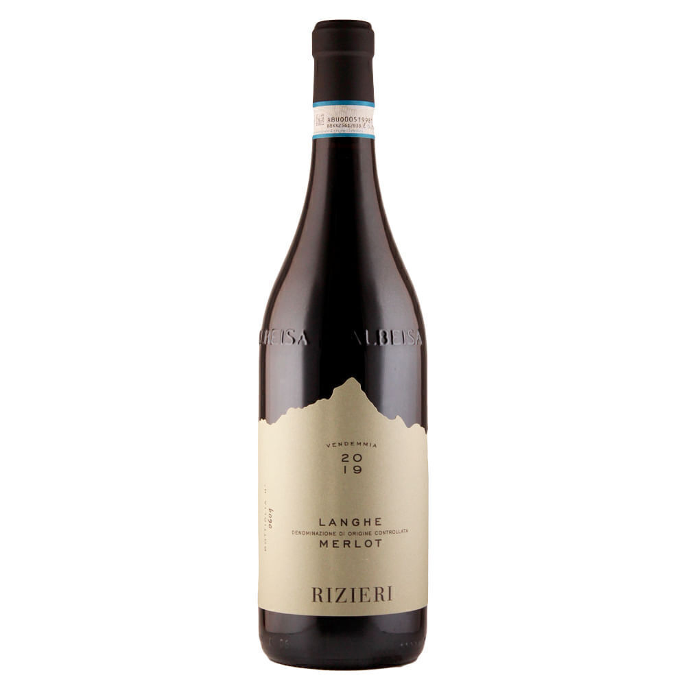 Vinho Tinto Italiano Langhe Merlot DOC 750ml - Cx 6
