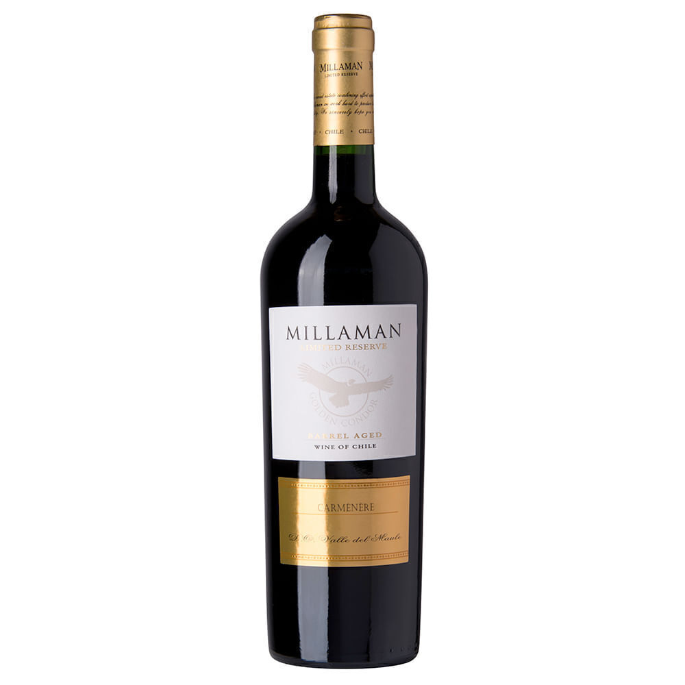 Vinho Tinto Chileno Limited Reserve Carménère 750ml - Cx 6