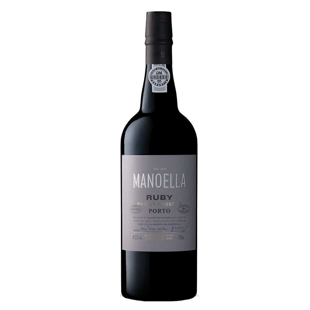 Vinho do Porto Português Manoella Ruby Reserva 750ml - Cx 6