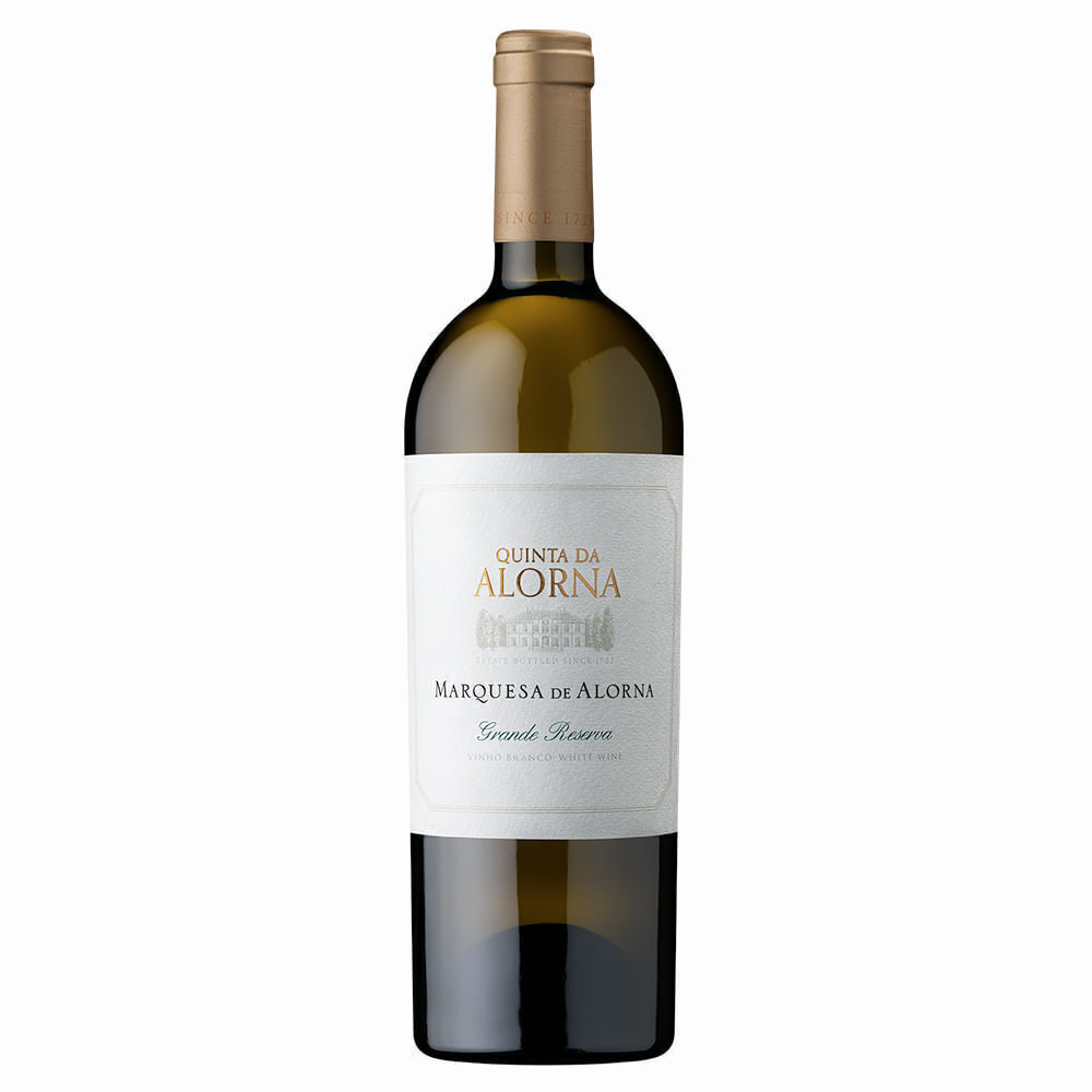 Vinho Branco Português Marquesa de Alorna Grande Reserva 750ml - Cx 3