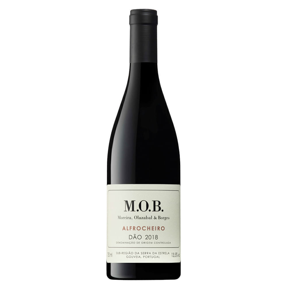 Vinho Tinto Português M.O.B. Alfrocheiro 750ml - Cx 6