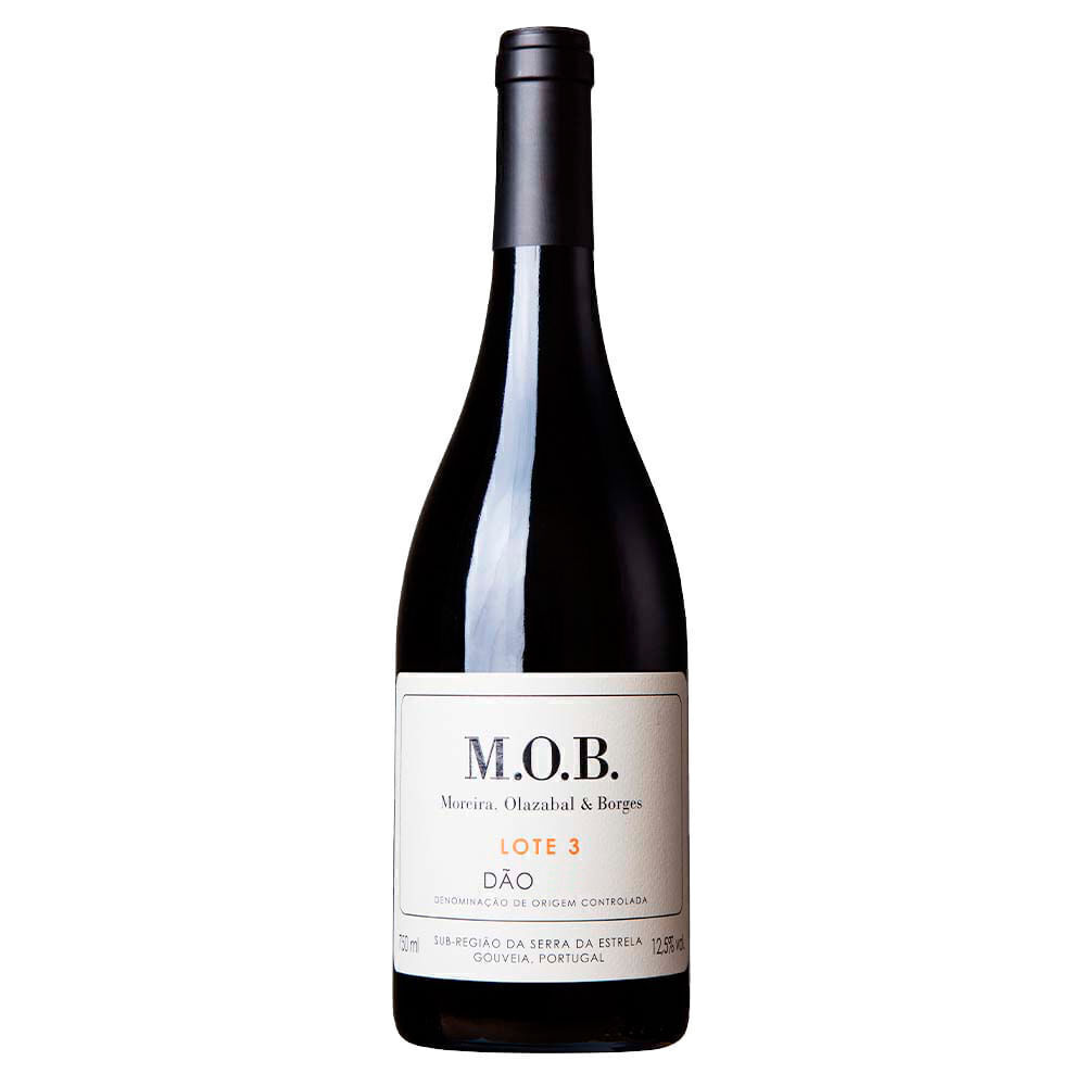 Vinho Tinto Português M.O.B. Lote 3 750ml - Cx 6
