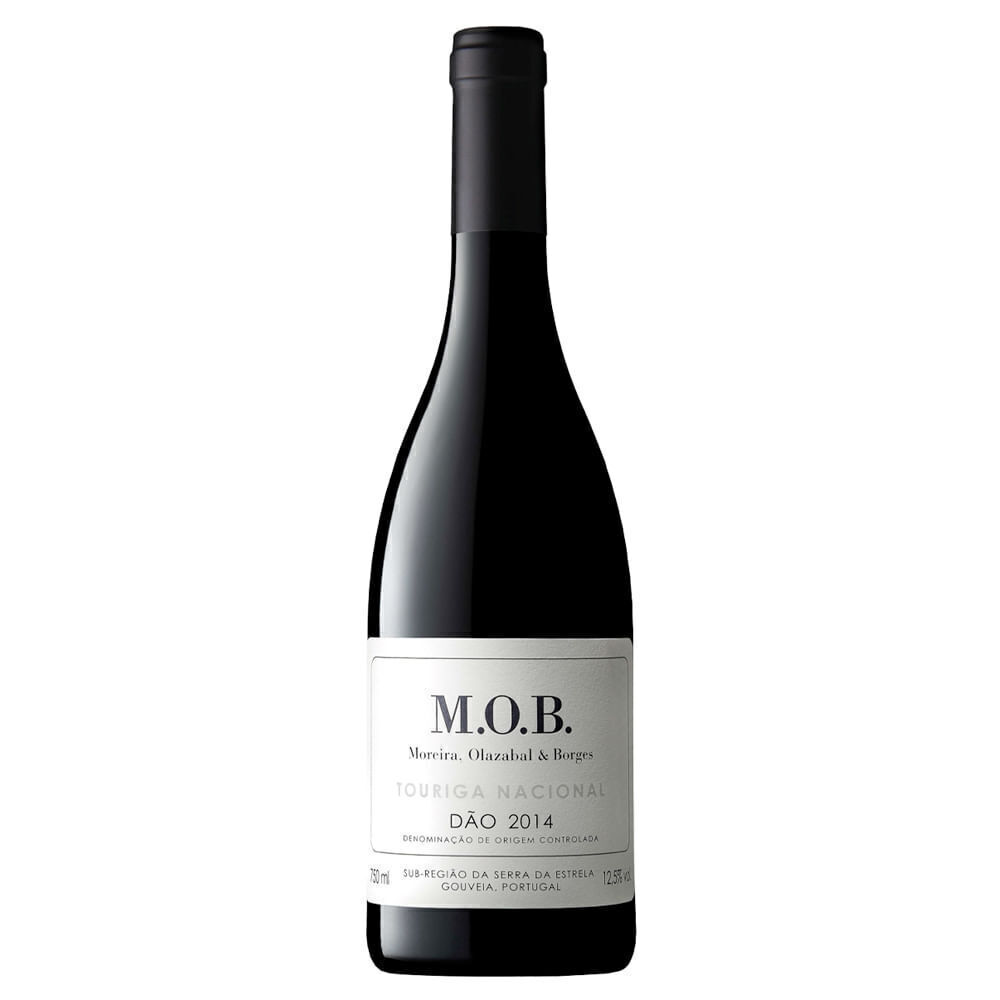 Vinho Tinto Português M.O.B. Touriga Nacional 750ml - Cx 6