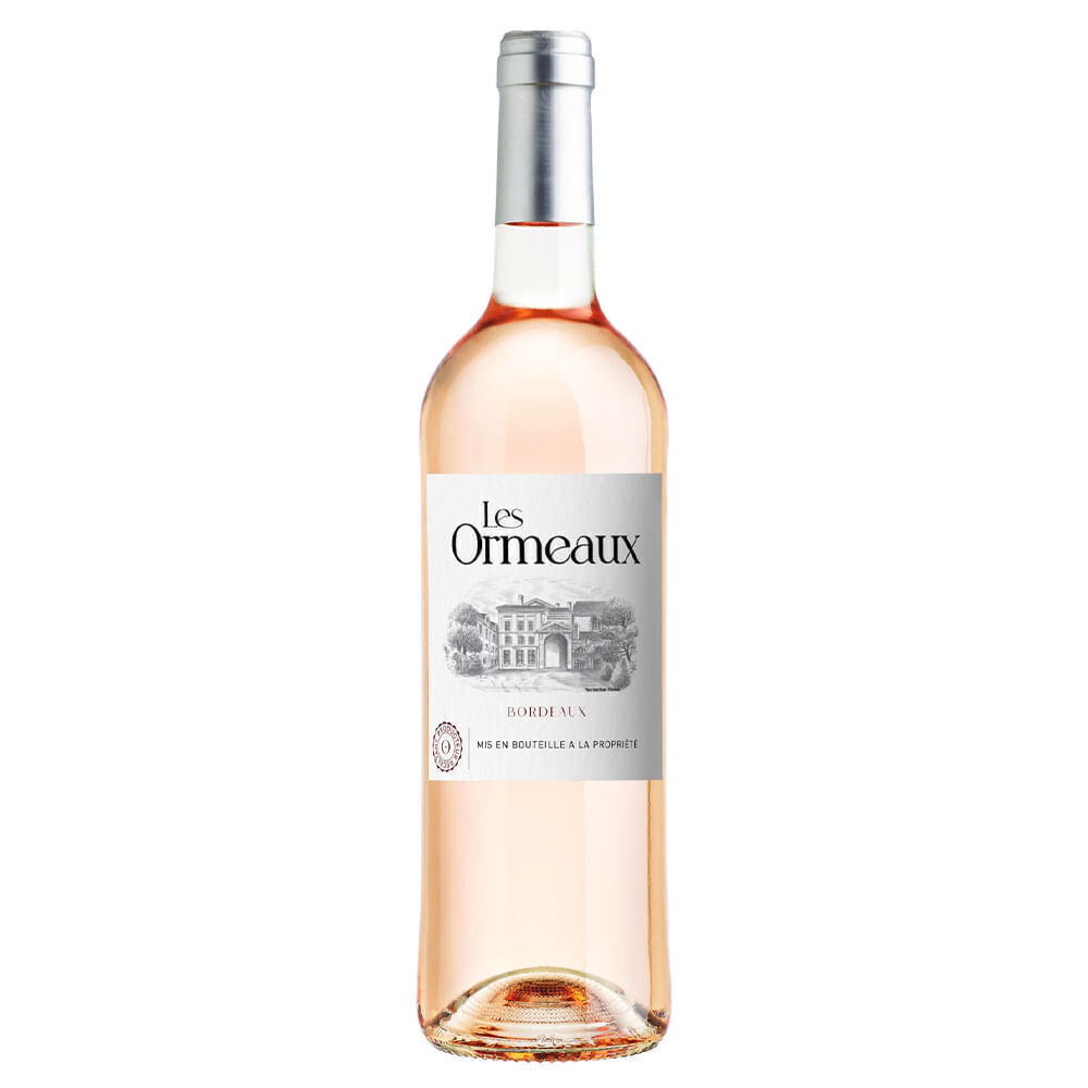 Vinho Rosé Francês Les Ormeaux 750ml - Cx 6