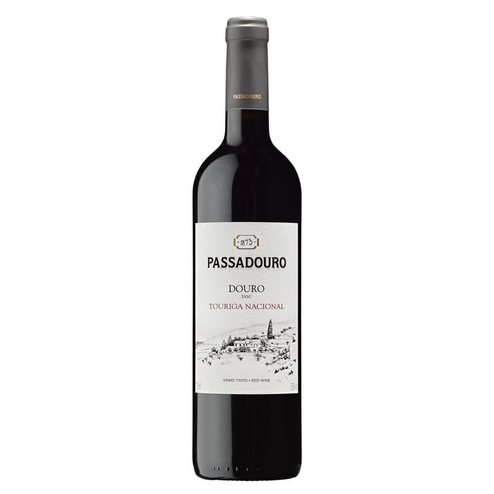 Vinho Tinto Português Passadouro Touriga Nacional 750ml - Cx 6