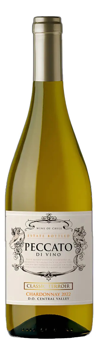 Vinho Branco Chileno Peccato Di Vino Chardonnay 750ml - Cx 6