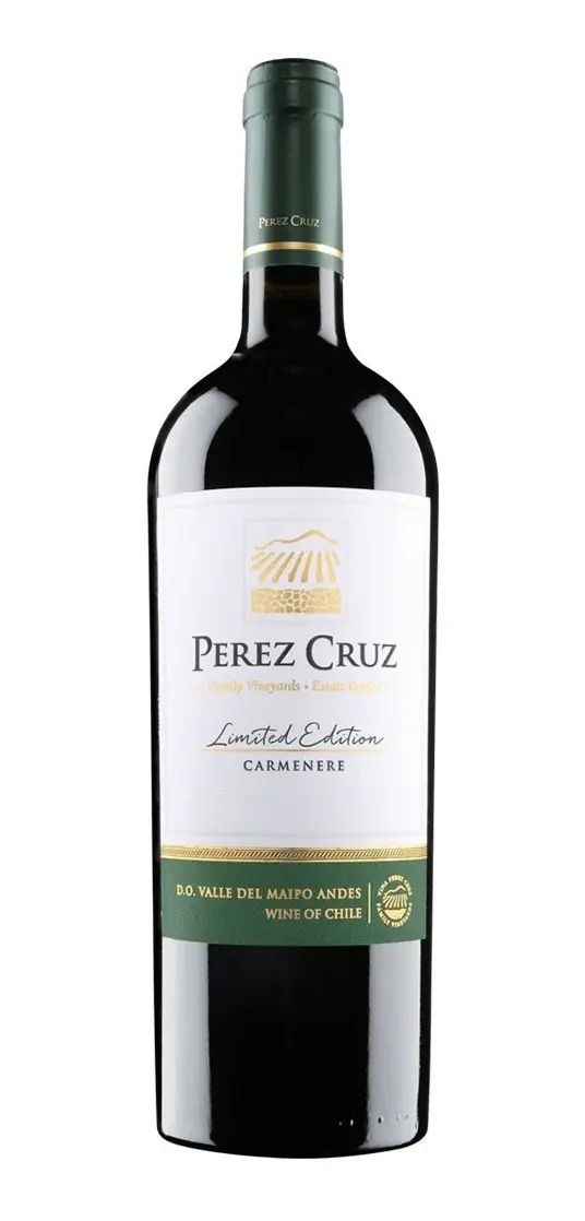 Vinho Tinto Chileno Perez Cruz Limited Edition Carménère 750ml - Cx 6