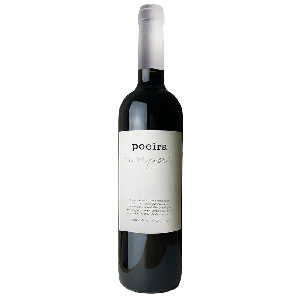 Vinho Tinto Português Poeira Ímpar 750ml - Cx 3