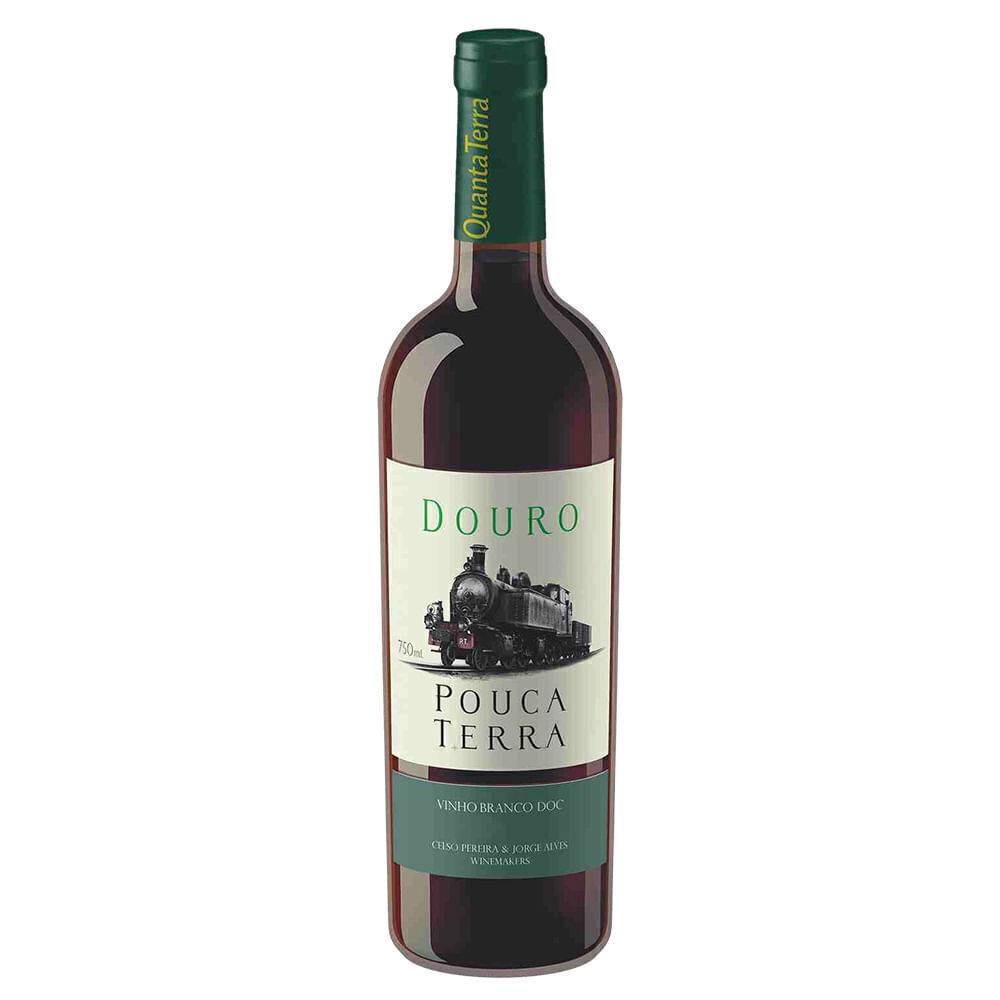 Vinho Branco Português Pouca Terra 750ml - Cx 6