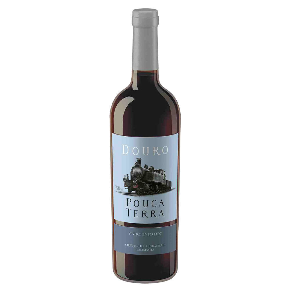 Vinho Tinto Português Pouca Terra 750ml - Cx 12